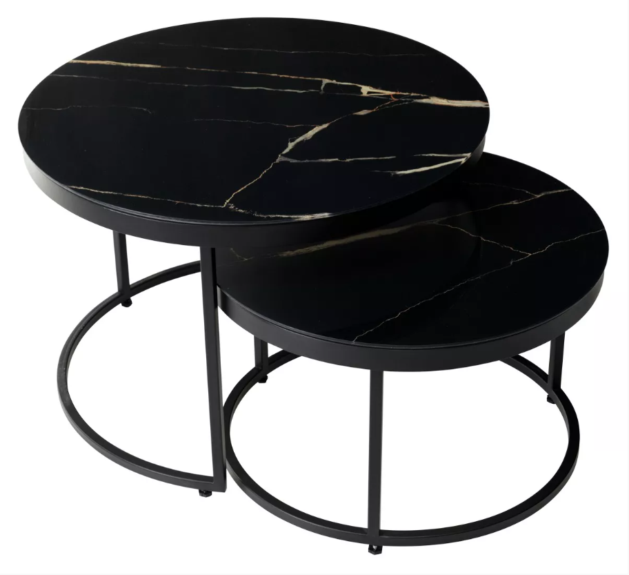 Комплект журнальных столиков Эрвин Обсидиан