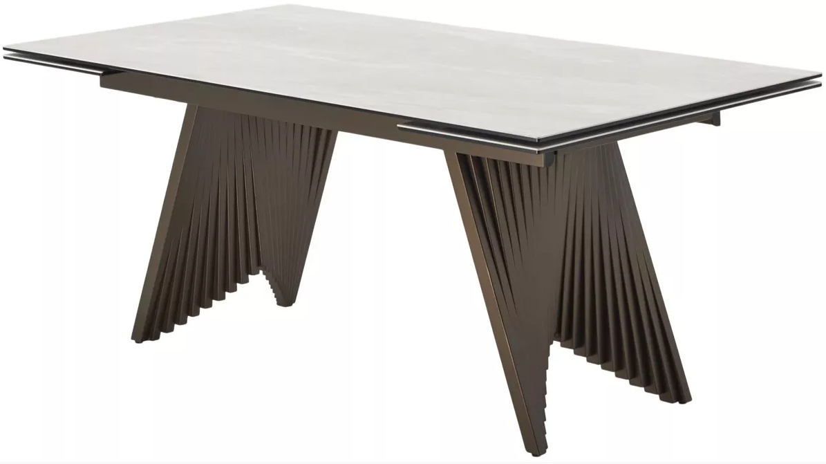 Стол IVAR 180 (Серый мрамор)