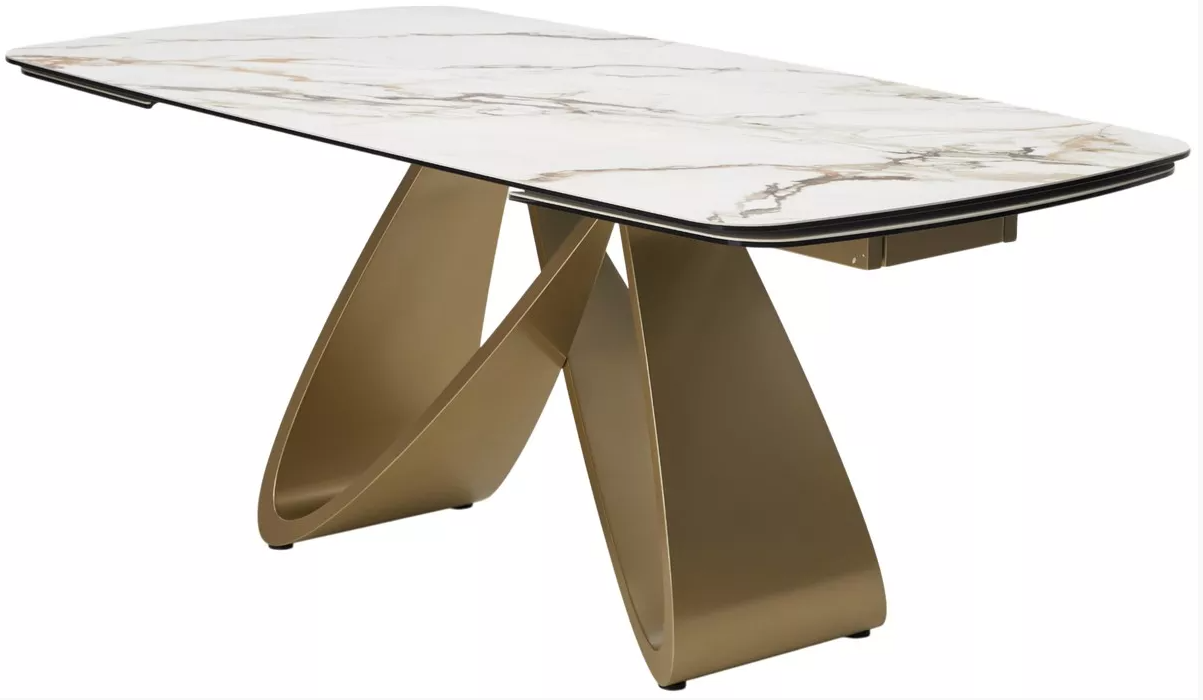 Стол PALACIO 180 KL-188 Контрастный мрамор матовый